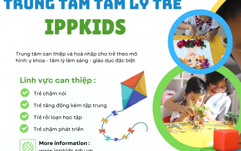 Trung tâm đào tạo trẻ chậm nói IPPKIDS